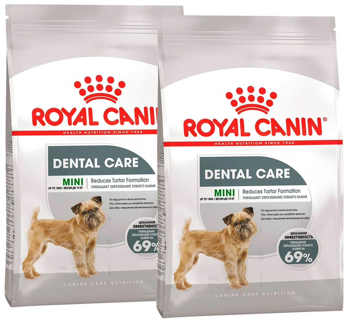 

Сухой корм для собак маленьких пород Royal Canin Dental Care для зубов, 2 шт по 3 кг