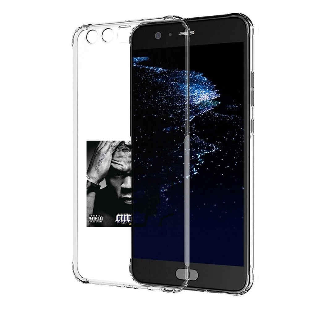 

Чехол бампер MyPads 50 Cent - Curtis для Huawei P10 Plus противо, Прозрачный, Tocco