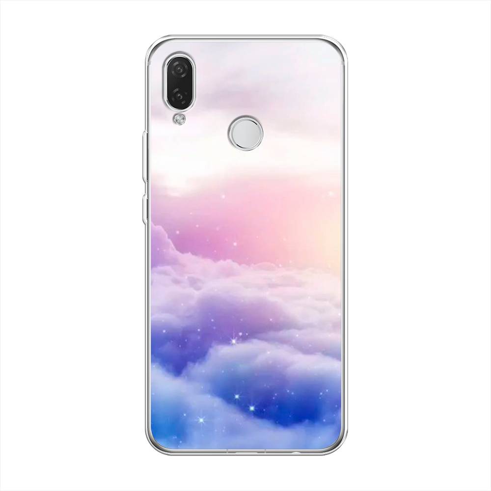 

Чехол на Huawei Nova 3i "Небеса", Голубой;белый;розовый, 68350-2