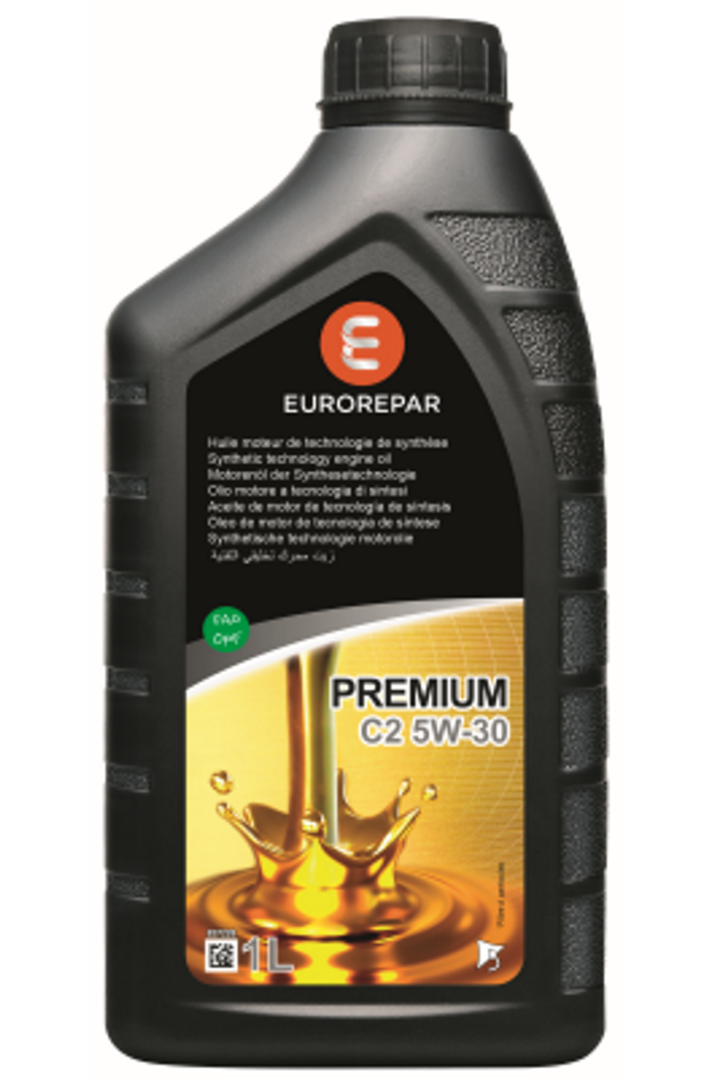 EUROREPAR 1635764480 Масло EUROREPAR PREMIUM C2 5W-30 к. 1л