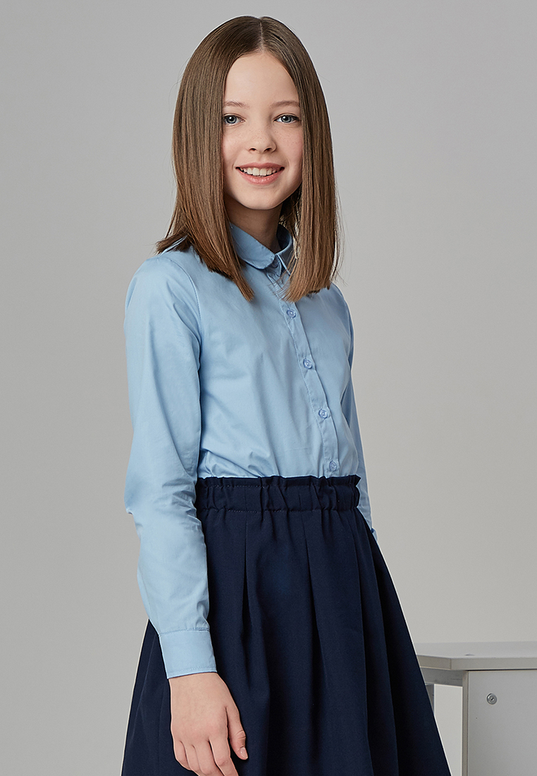 

Блузка детская Daniele patrici AW18SCG9B голубой р.134, AW18SCG9B