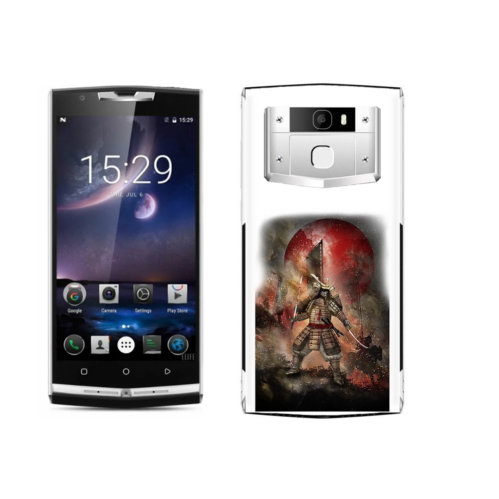 

Чехол MyPads Tocco для Oukitel K10000 Pro китайскийвоин, Прозрачный, Tocco