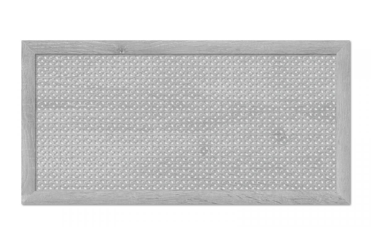 Стильный Дом Экран для радиатора 120х60см Дамаско дуб серый v546193