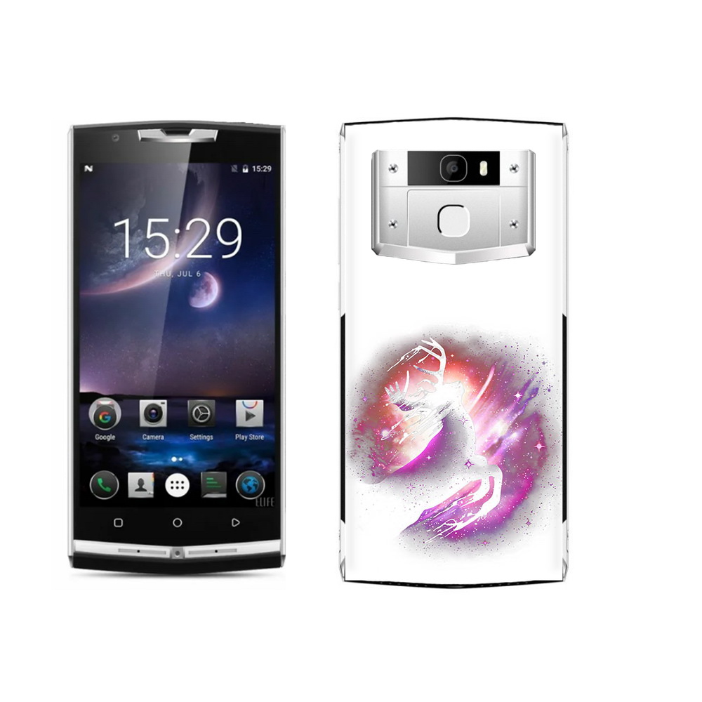 

Чехол MyPads Tocco для Oukitel K10000 Pro звездный олень, Прозрачный, Tocco