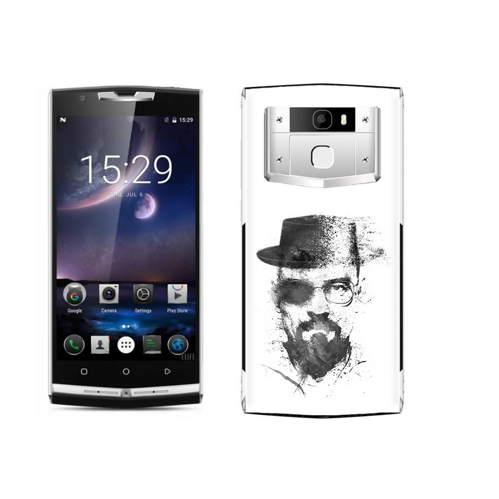 

Чехол MyPads Tocco для Oukitel K10000 Pro загадочный человек, Прозрачный, Tocco