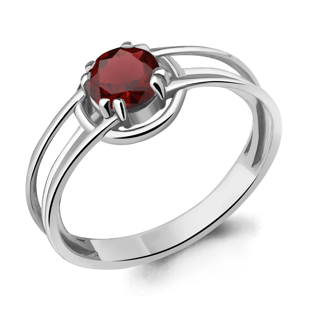 

Кольцо из серебра с гранатом Aquamarine Aquamarine 6960503_925_р р. 18, 6960503_925_р