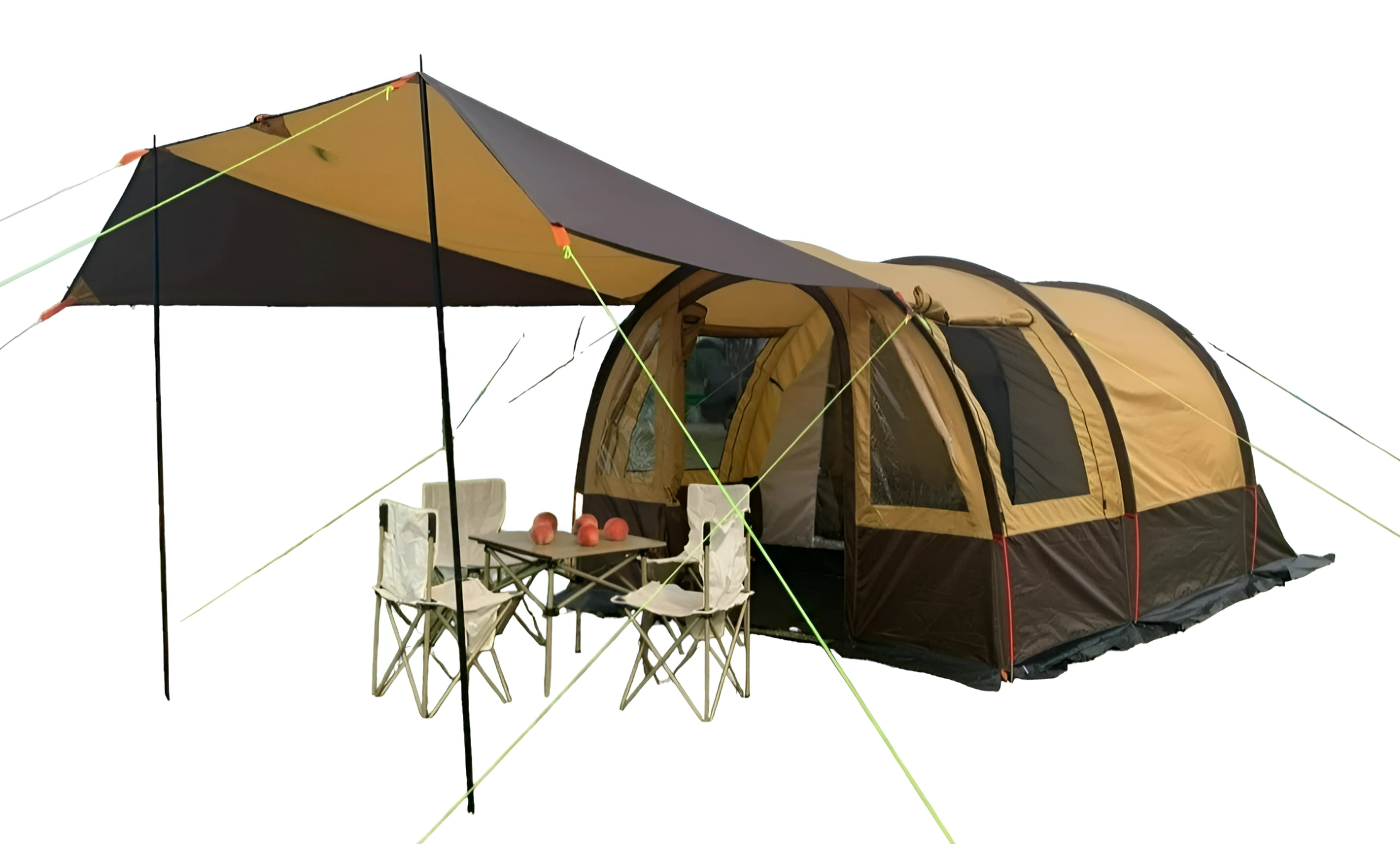 Палатка шатер на шесть человек Terbo Mir 1800-6 для туризма и отдыха