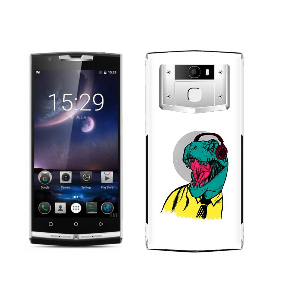 

Чехол MyPads Tocco для Oukitel K10000 Pro дино, Прозрачный, Tocco