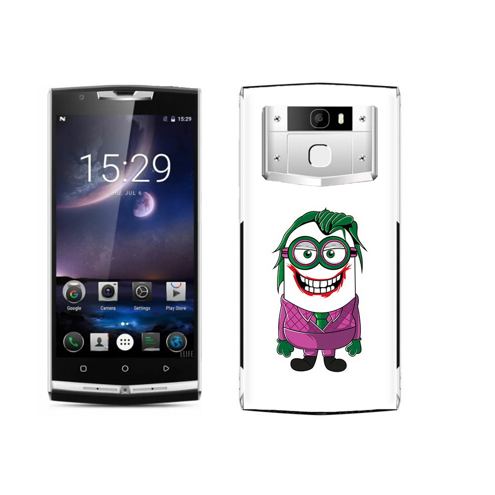 

Чехол MyPads Tocco для Oukitel K10000 Pro джокер миньон, Прозрачный, Tocco