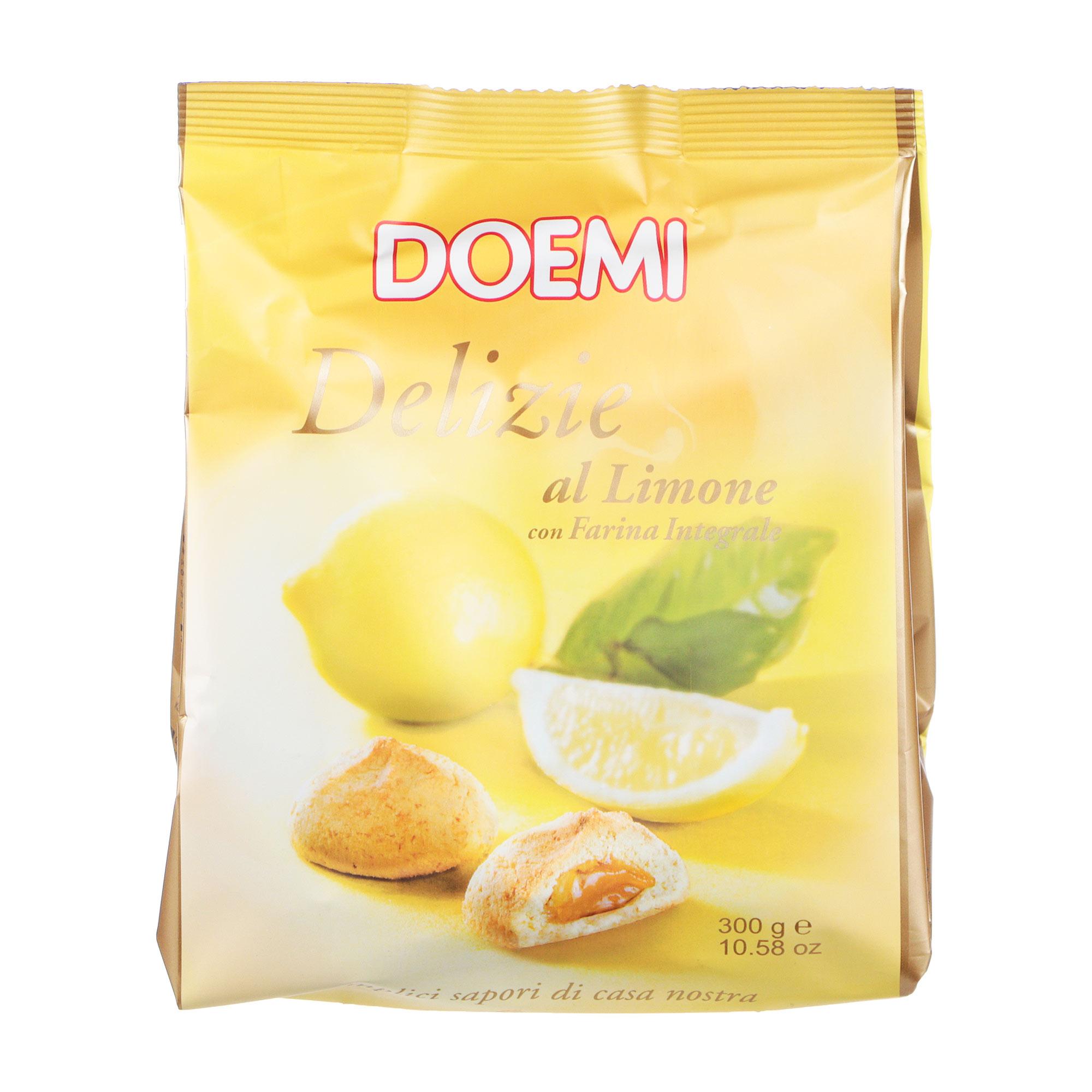 Печенье Doemi Delights с лимонным кремом 300 г