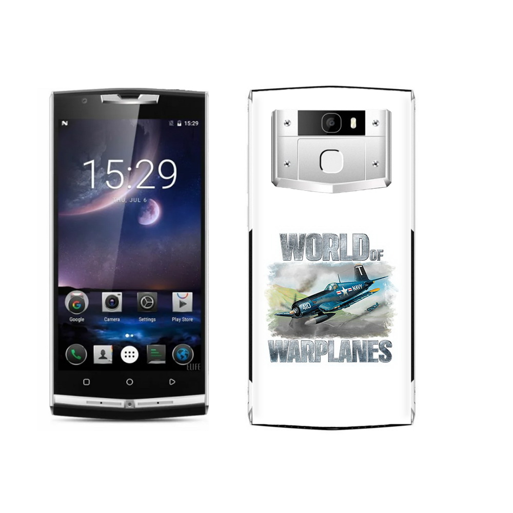 

Чехол MyPads Tocco для Oukitel K10000 Pro Боевой самолет, Прозрачный, Tocco