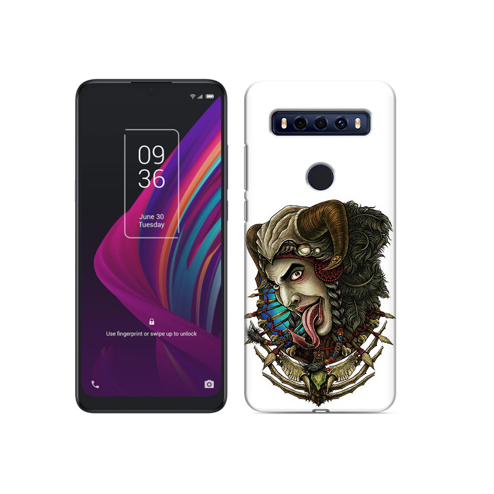 

Чехол MyPads Tocco для TCL 10 SE длинный язык, Прозрачный, Tocco
