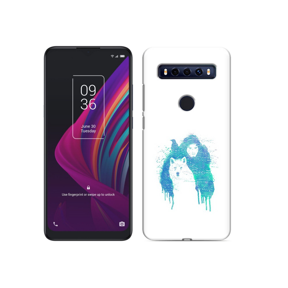 

Чехол MyPads Tocco для TCL 10 SE джон сноу, Прозрачный, Tocco
