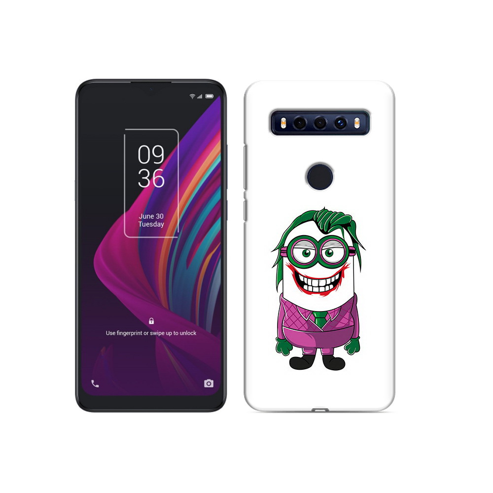 

Чехол MyPads Tocco для TCL 10 SE джокер миньон, Прозрачный, Tocco