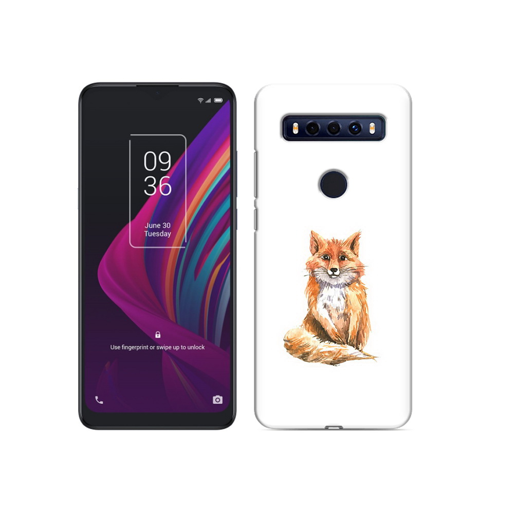 

Чехол MyPads Tocco для TCL 10 SE детская лиса, Прозрачный, Tocco