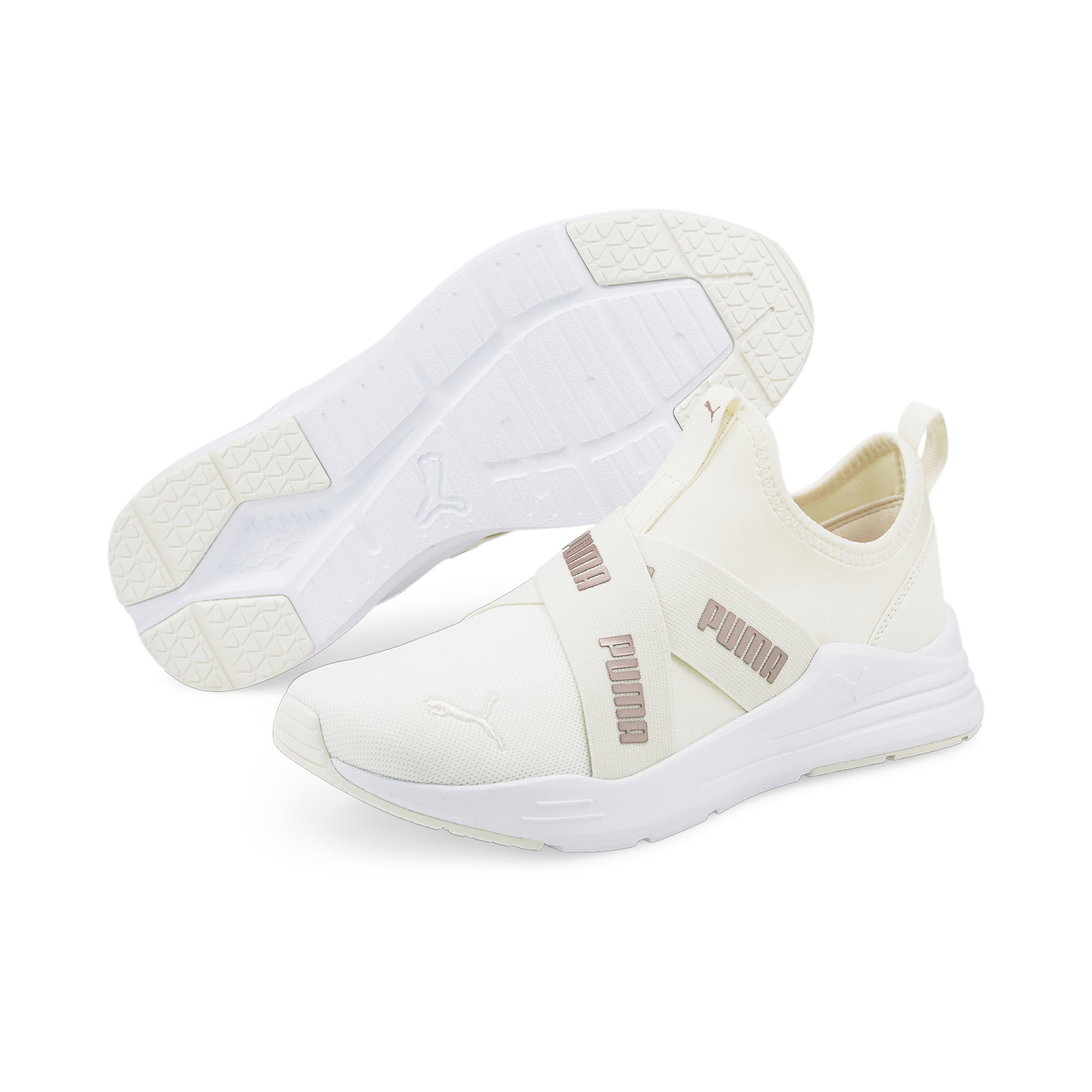

Кроссовки женские PUMA Wired Run Slipon Wmns белые 5 UK, Wired Run Slipon Wmns