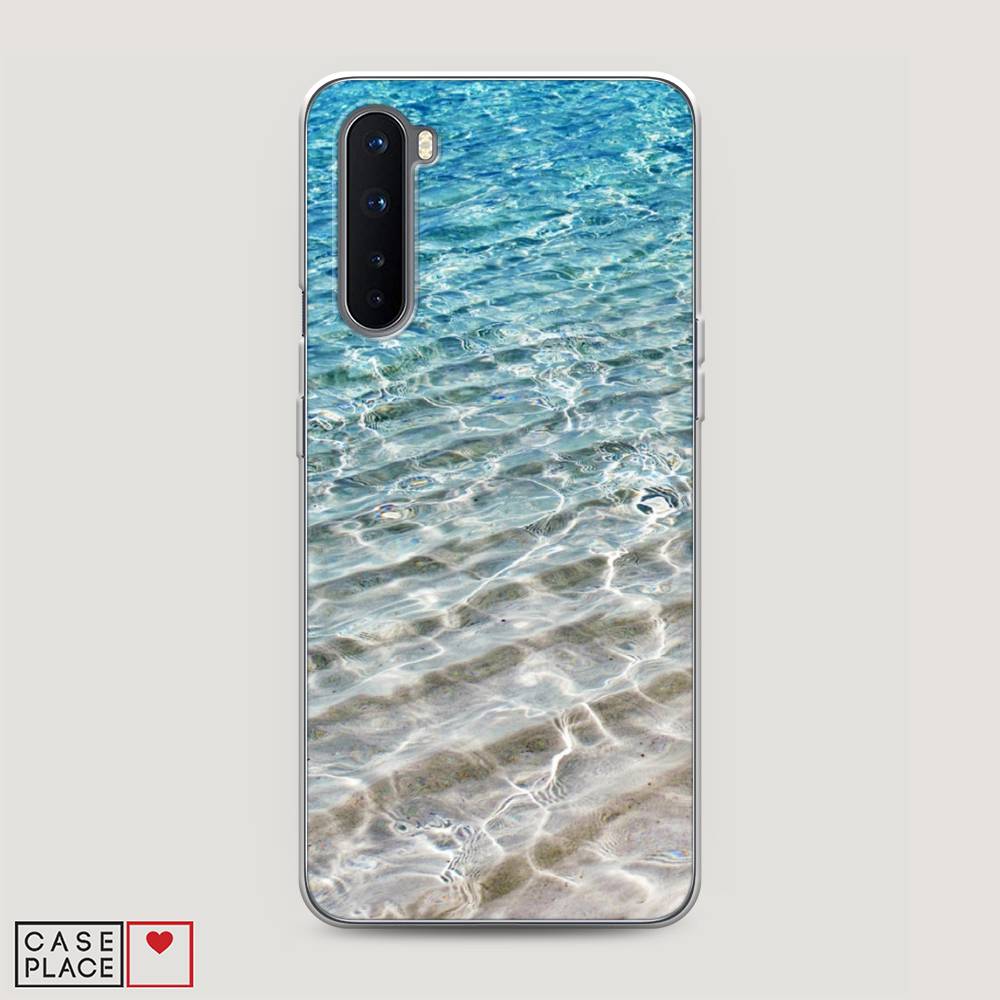 

Чехол Awog на OnePlus Nord / ВанПлас Nord "Волны 10", Голубой, 151350-4