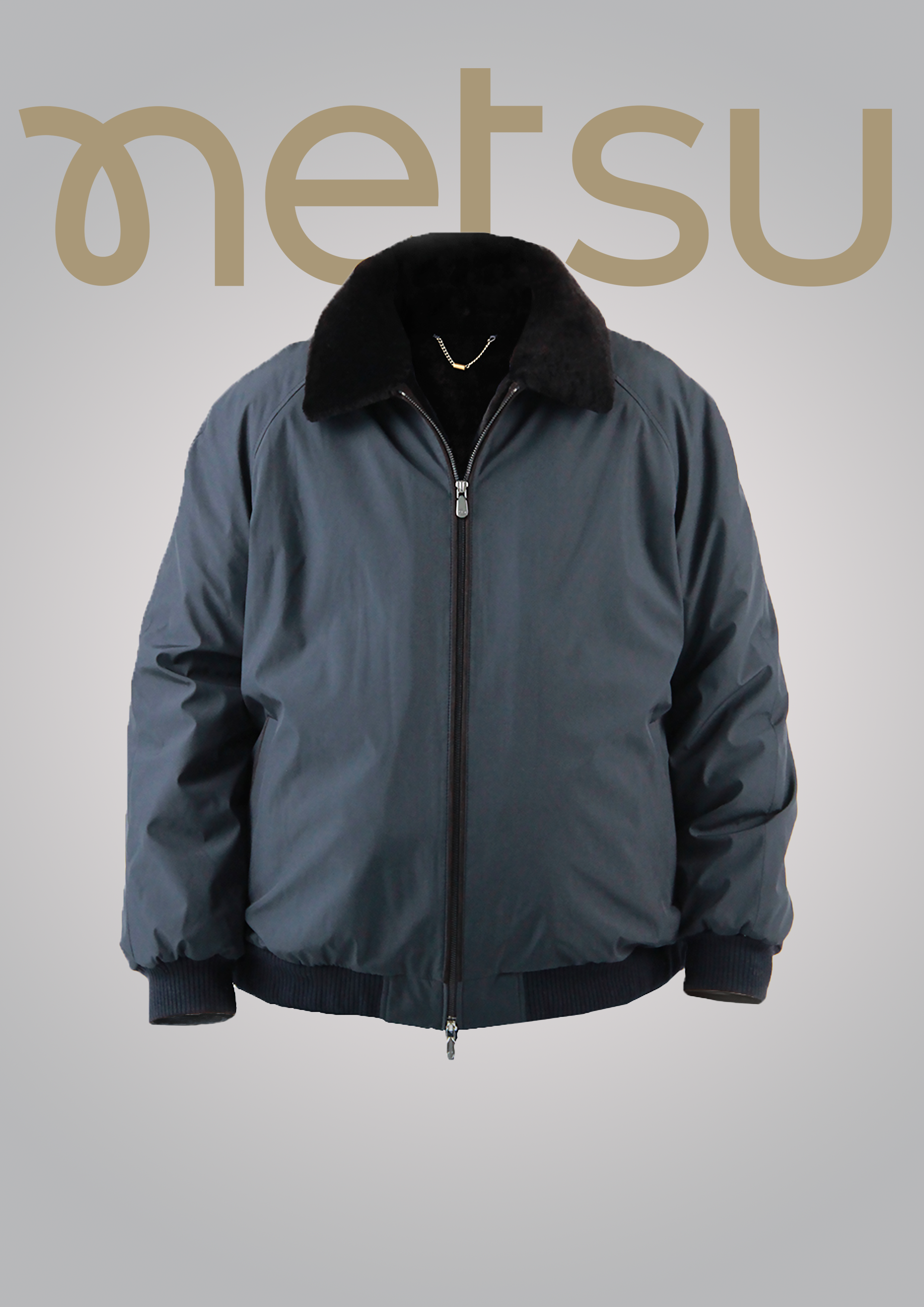 

Куртка мужская Netsu new casual синяя 2XL, Синий, new casual