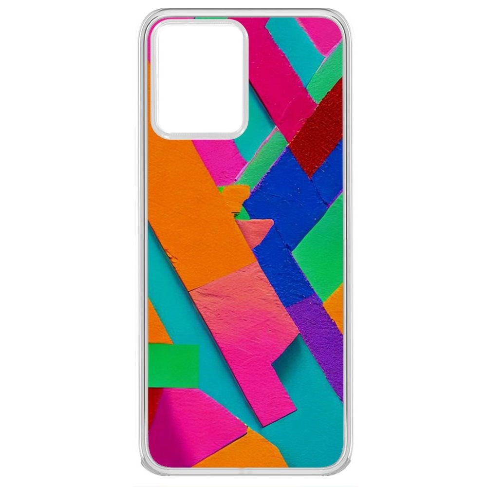 Чехол-накладка Krutoff Clear Case Нейроавангард для Realme 8/8 Pro 4G