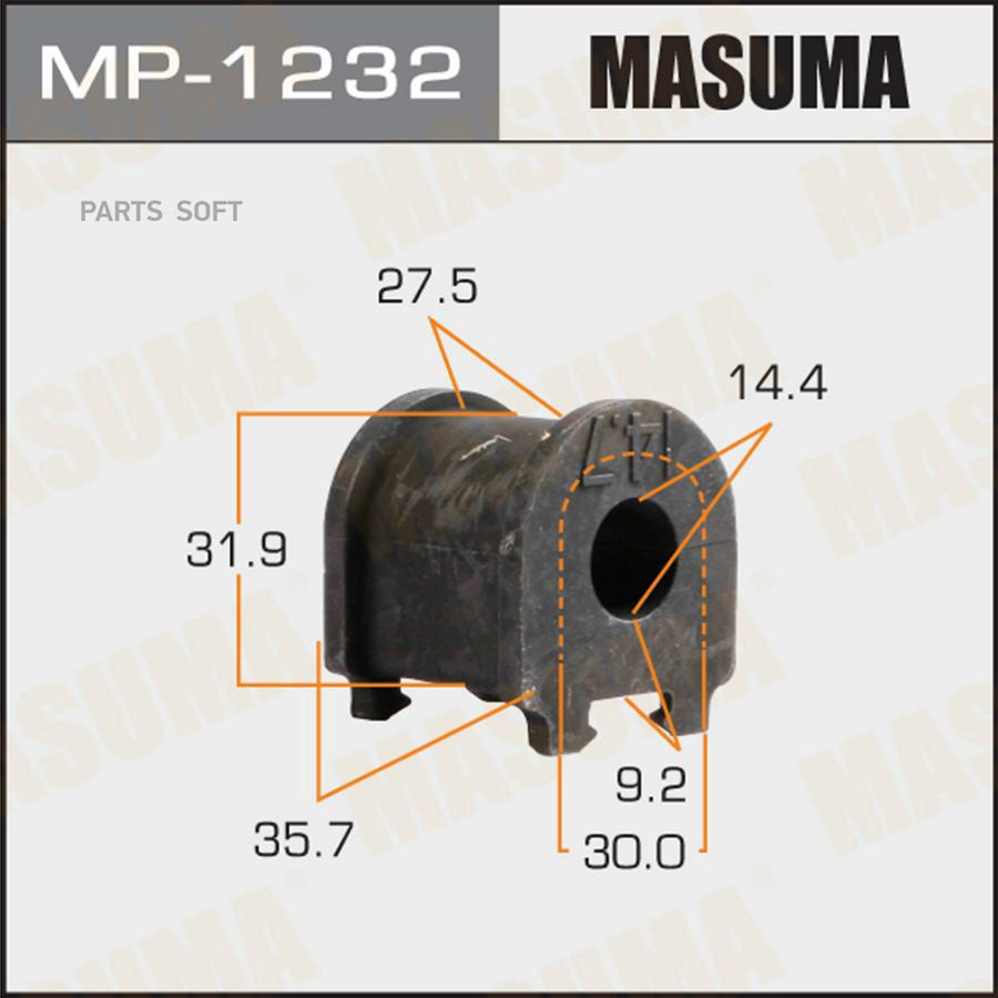 

Втулка стабилизатора MASUMA /rear/ ES200 ES250/ ASV60L ASV61L [уп.2]
