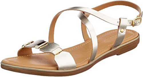 

Сандалии женские Marco Tozzi 28140-24-957 золотистые 37 RU, Золотистый, 28140-24-957