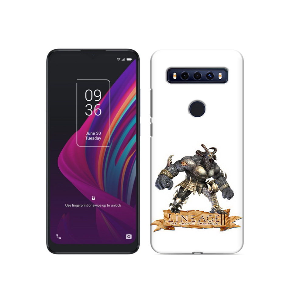 

Чехол MyPads Tocco для TCL 10 SE Байлор, Прозрачный, Tocco