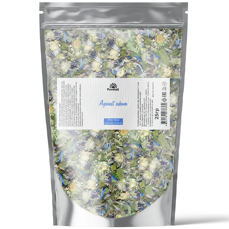 

Сбор трав косметический лед Против отёков Пуршат 25 гр