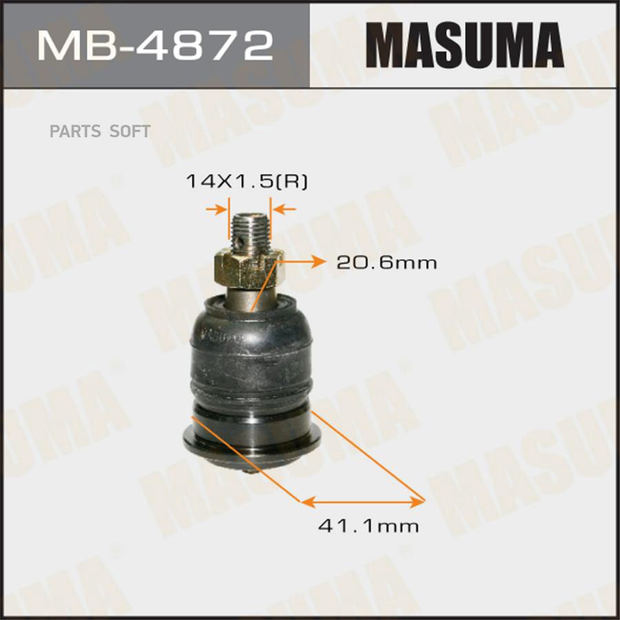 

MASUMA 'MB4872 Опора шаровая пер.нижн. 1шт