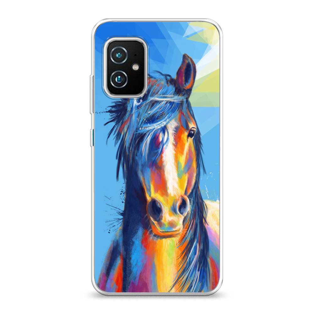 

Чехол Case Place 44450-1 для Asus Zenfone 8 "Лошадь арт 3", 44450-1