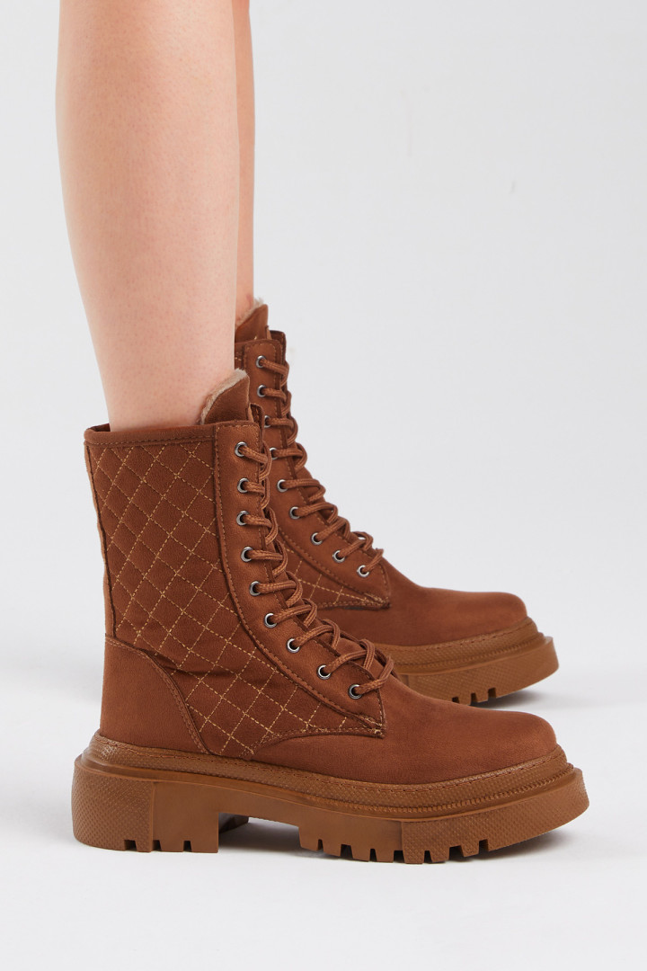 

Ботинки женские Tonny Black TBER180_326 коричневые 40 EU, TBER180_326