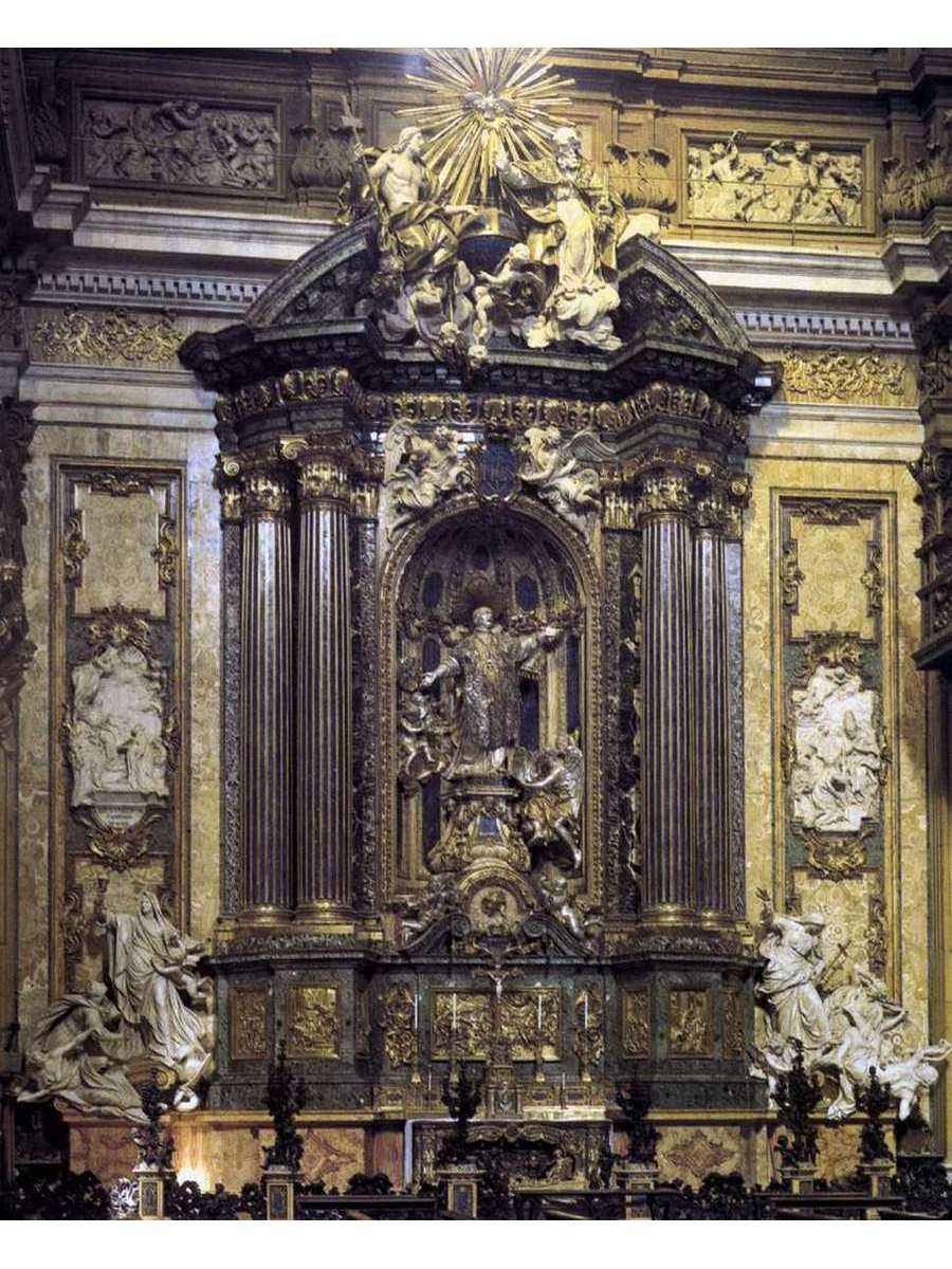 

Постер DRABS A2 Андреа дель Поццо Altar of St Ignatius Loyola
