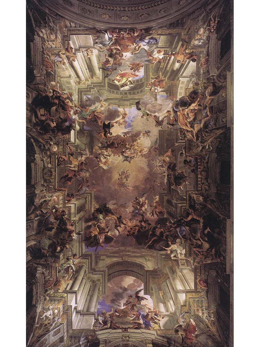 

Постер DRABS A2 Андреа дель Поццо Allegory of the Jesuits' Missionary Work