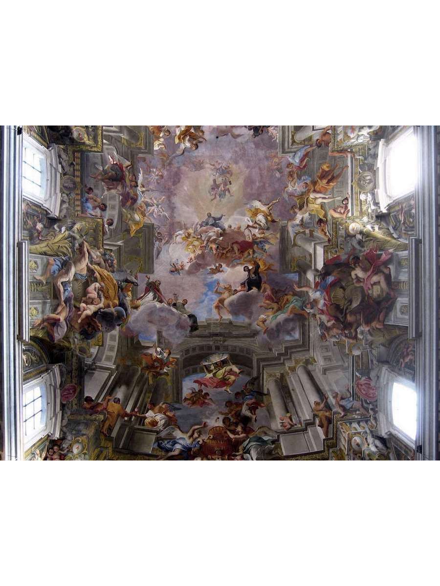 

Постер DRABS A2 Андреа дель Поццо Allegory of the Jesuits' Missionary Work detail 2