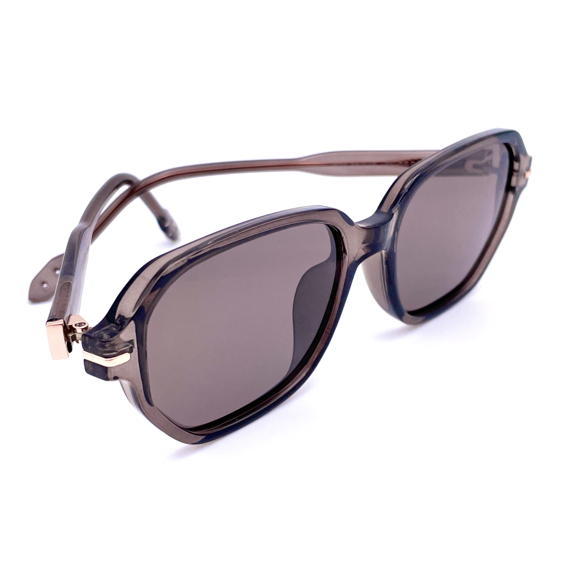 Солнцезащитные очки унисекс Smakhtin'S eyewear & accessories J822 коричневые