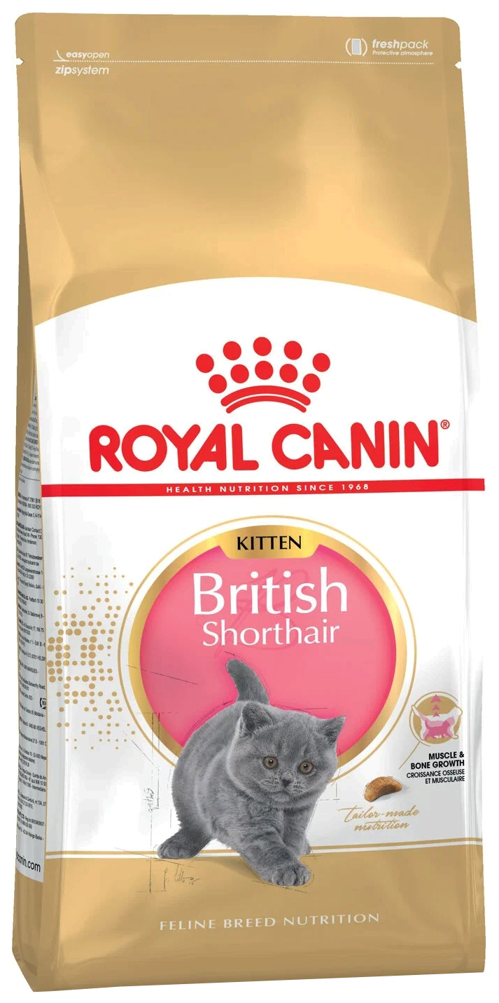 

ROYAL CANIN ROYAL CANIN BRITISH SHORTHAIR KITTEN 34 для британских короткошерстных котят (