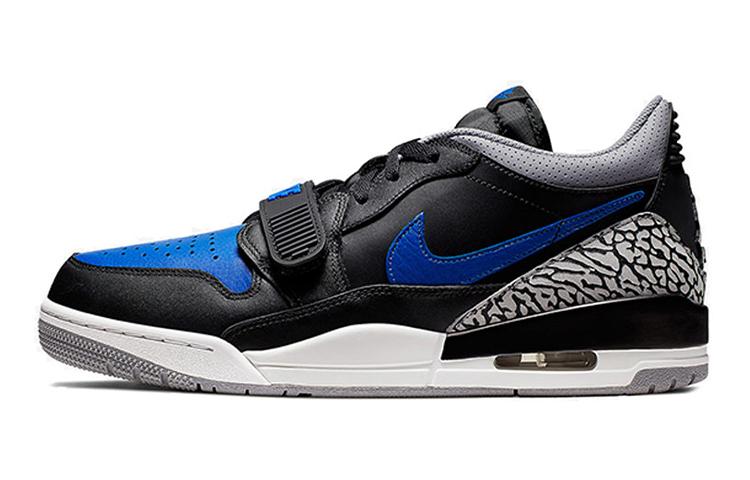 

Кеды унисекс Jordan Jordan Legacy 312 Low Royal GS черные 40 EU, Черный, Jordan Legacy 312 Low Royal GS