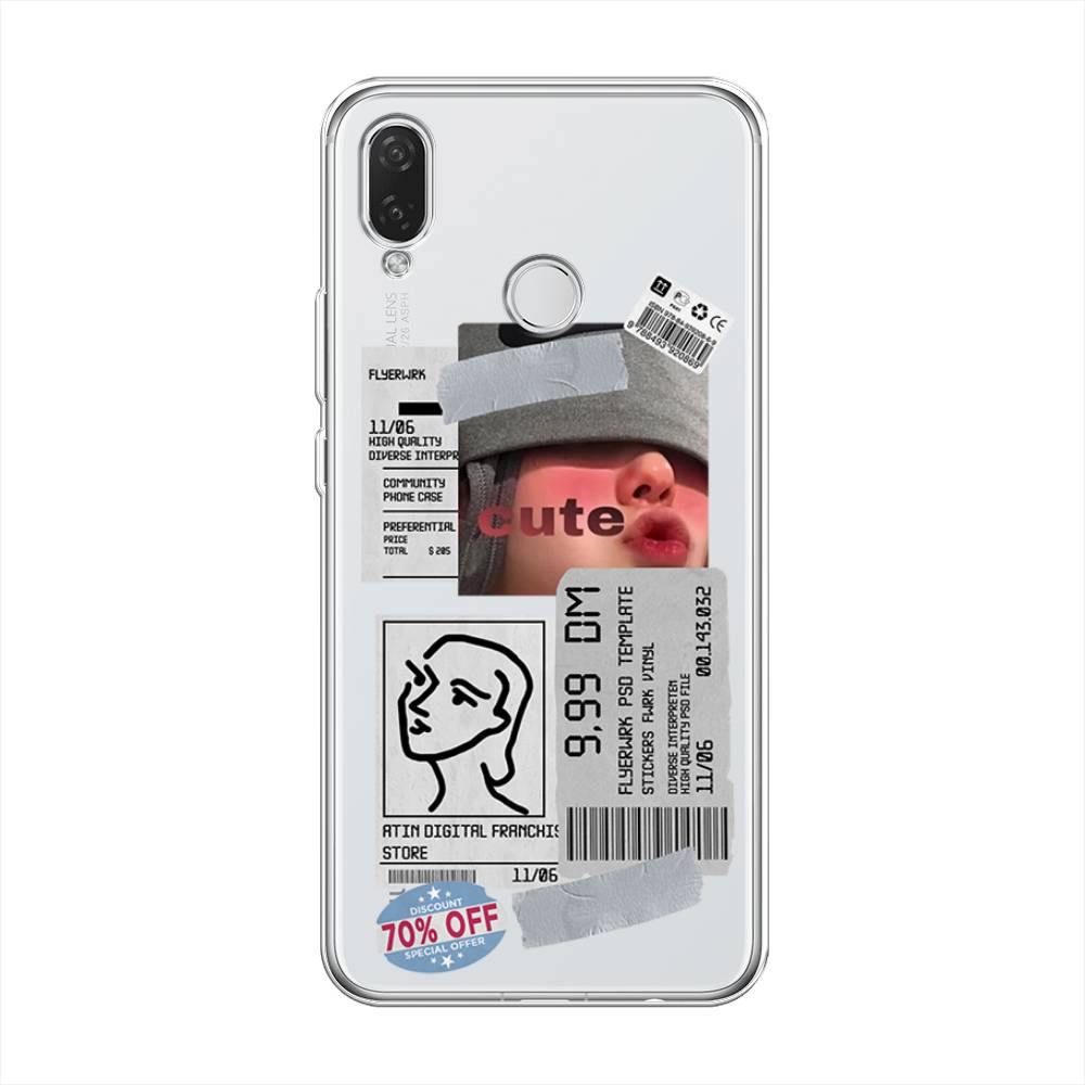 фото Чехол на huawei p smart plus/nova 3i "cute girl collage" case place