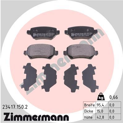 

Колодки дисковые задние Opel AstraG 1.8-2.2DT 01-04/Zafira 2.2i/DTi 01> 23417.150.2, 23417.150.2 колодки дисковые задние Opel AstraG 1.8-2.2DT 01-04/Zafira 2.2i/DTi 01>
