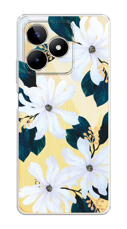 

Чехол на Realme C53/C51 "Delilah Flower", Зеленый;белый, 2515250-1