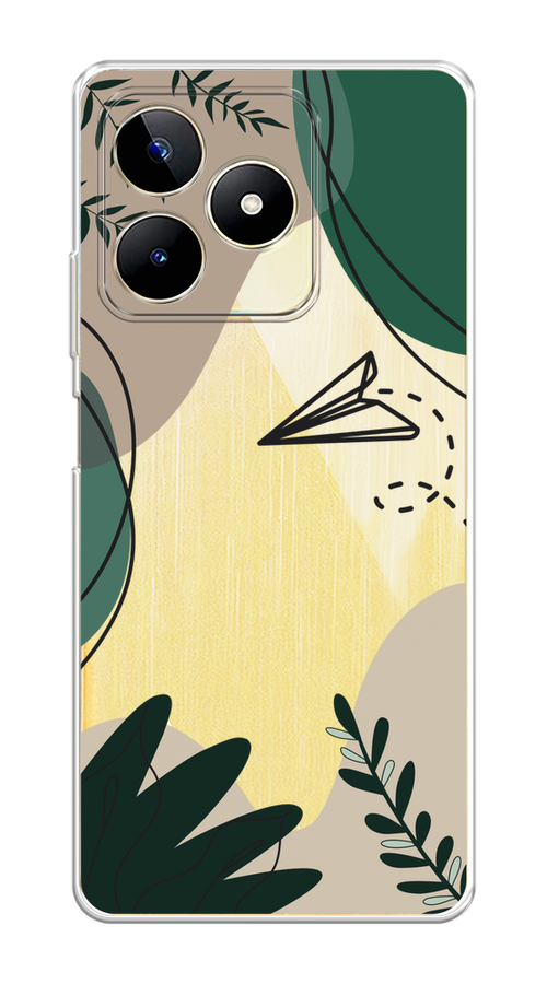 

Чехол на Realme C53/C51 "Secret Garden", Зеленый;бежевый;черный, 2515250-1