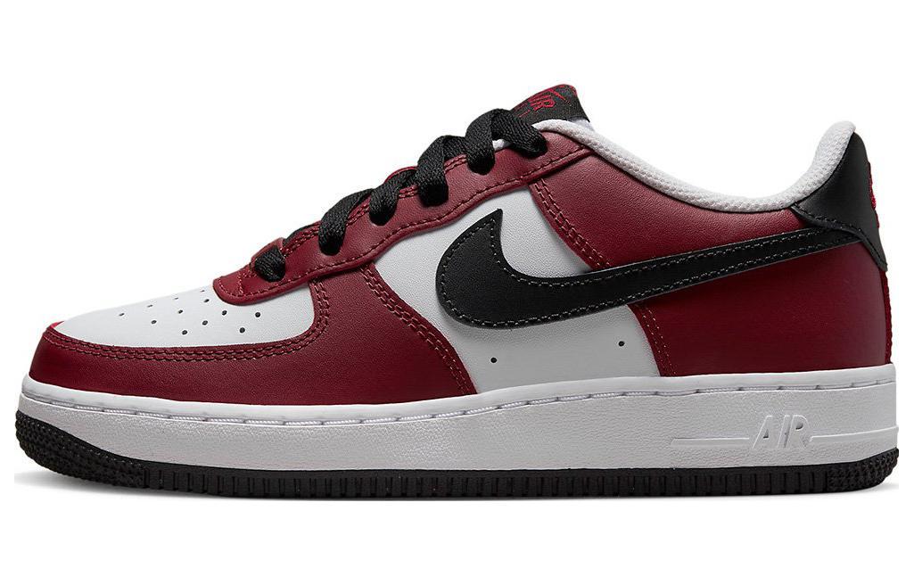 

Кеды унисекс Nike Air Force 1 Low Team Red GS белые 38 EU, Белый, Air Force 1 Low Team Red GS