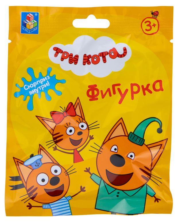 фото Фигурка 1toy три кота 4-6,5 см