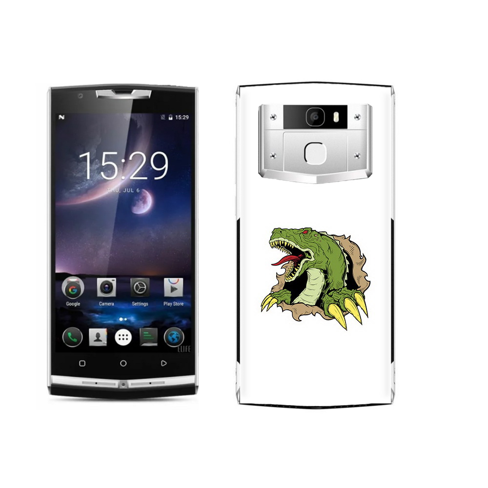 

Чехол MyPads Tocco для Oukitel K10000 Pro годзила, Прозрачный, Tocco