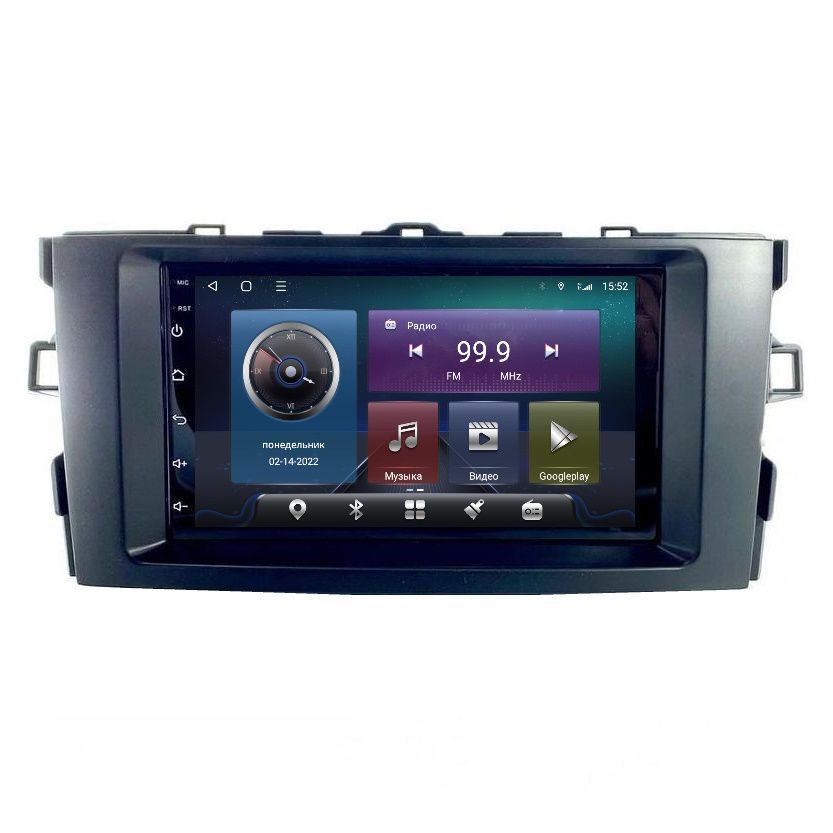 Магнитола CRS-300  Toyota Auris 2006-2012 - Android 13 - Процессор 8 ядер -Память 6+128Gb