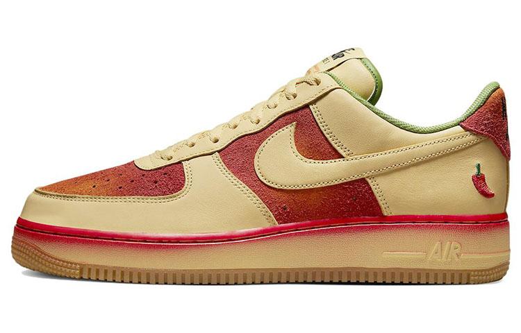 

Кеды унисекс Nike Air Force 1 Low Chili Pepper бежевые 44 EU, Бежевый, Air Force 1 Low Chili Pepper