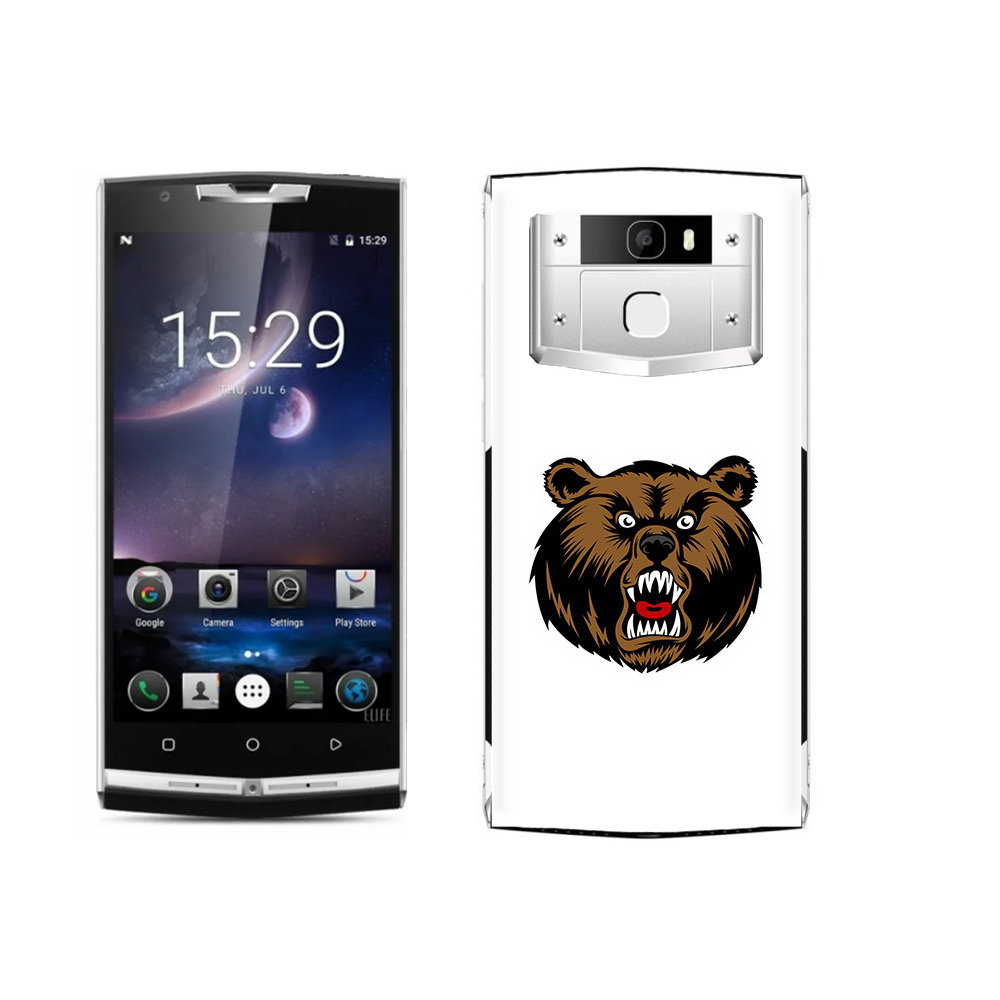 

Чехол MyPads Tocco для Oukitel K10000 Pro бурый, Прозрачный, Tocco