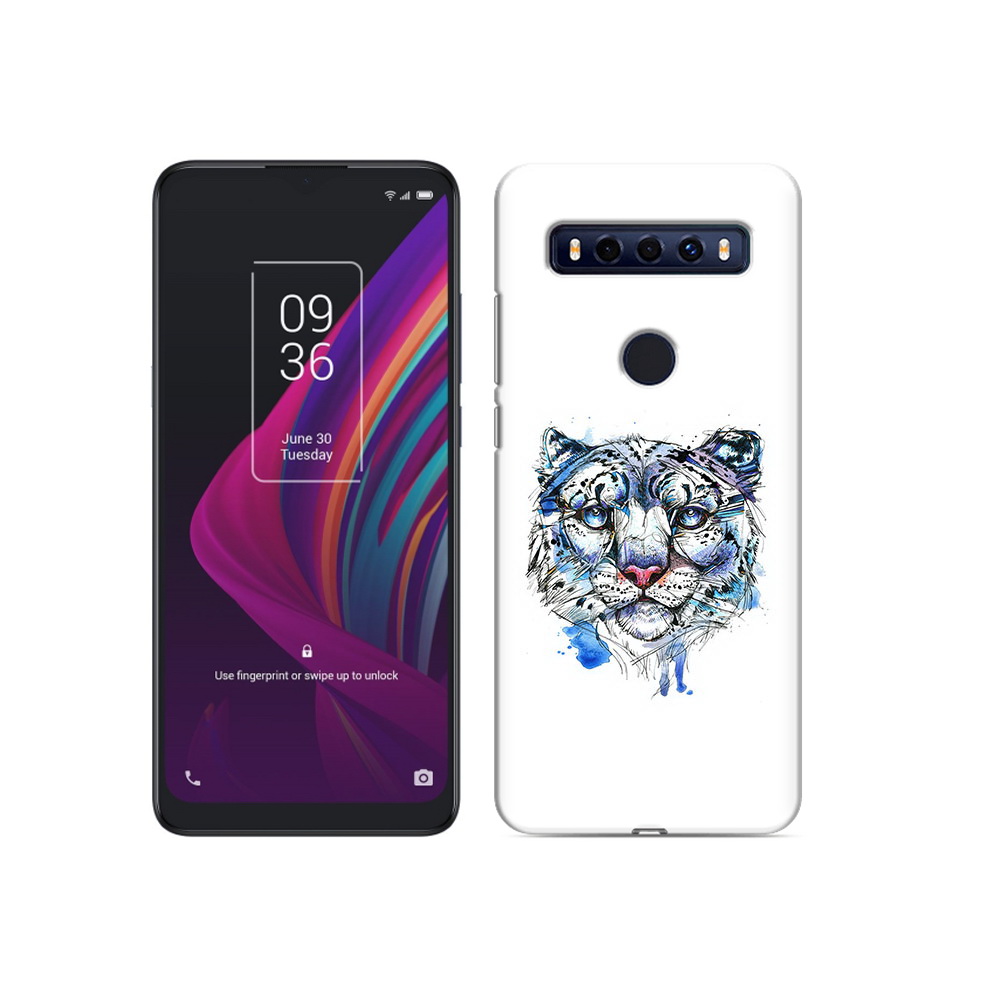 

Чехол MyPads Tocco для TCL 10 SE водяной тигр, Прозрачный, Tocco