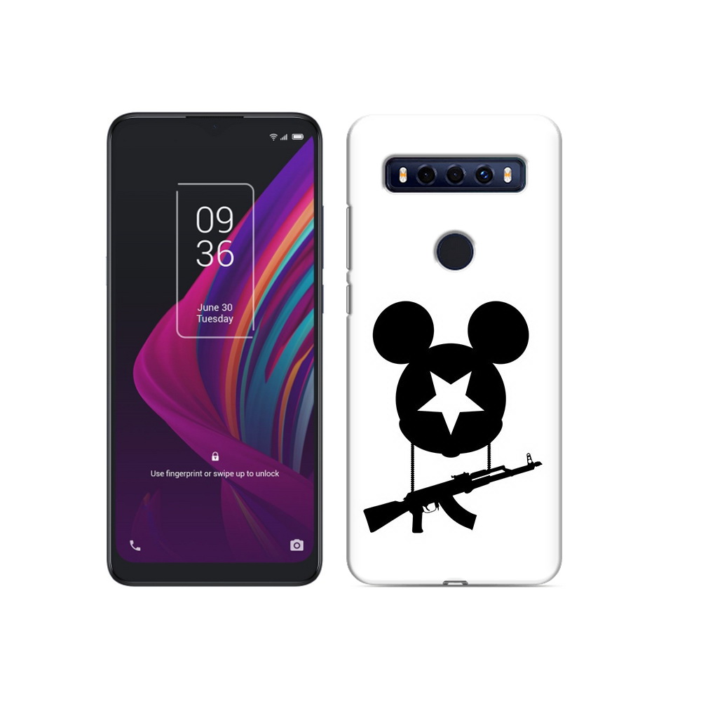 

Чехол MyPads Tocco для TCL 10 SE АК Микки, Прозрачный, Tocco