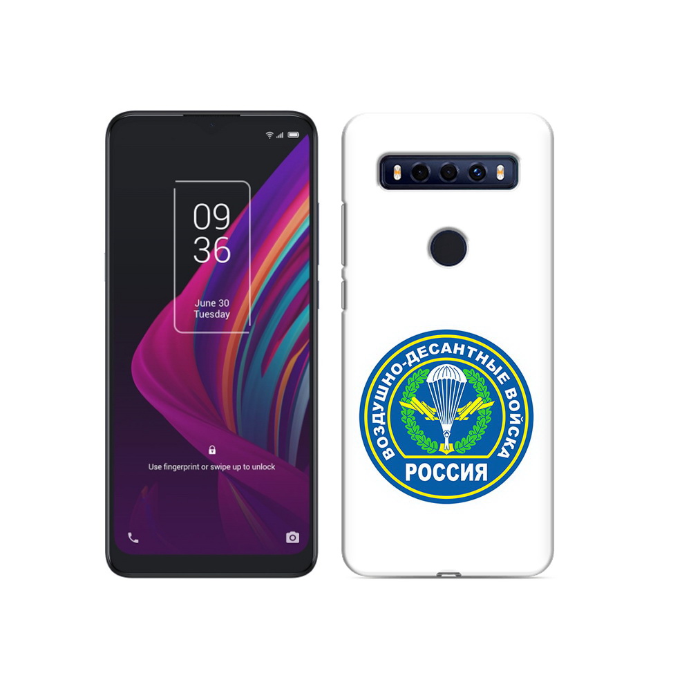 

Чехол MyPads Tocco для TCL 10 SE вдв, Прозрачный, Tocco