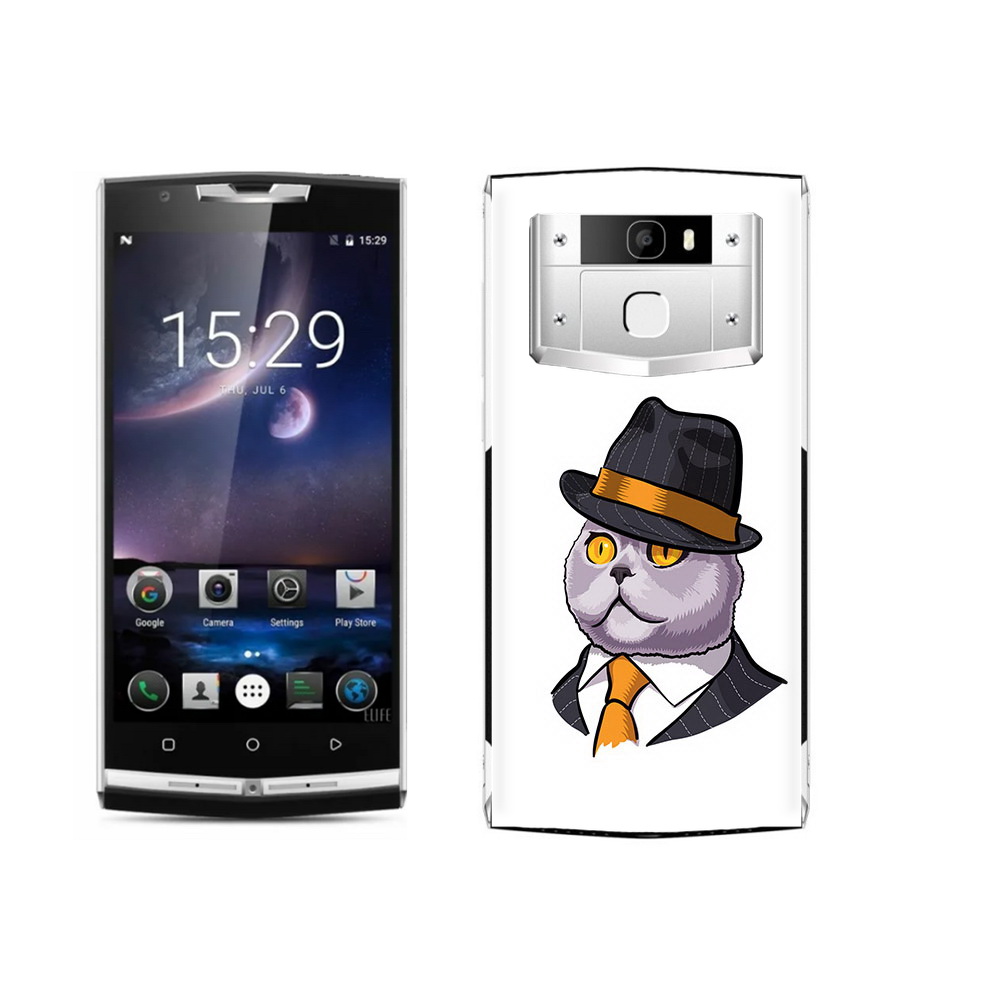 

Чехол MyPads Tocco для Oukitel K10000 Pro британец, Прозрачный, Tocco